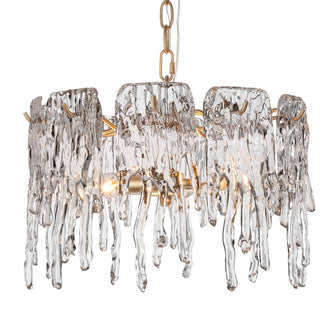 Shodernia 3-Light Small Gold Chandelier