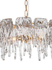 Shodernia 3-Light Small Gold Chandelier