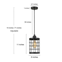 Selenicereus 1-Light Mini Silver Industrial Pendant Light Fixtures