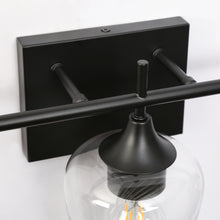 Stamolyric 3-Light Black Vanity Light