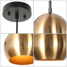 Semerisy 1-Light Mini Black Modern Pendant Light Fixtures