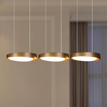 Tabarnak 4-Light Oversized Gold LED Kitchen Island Pendant