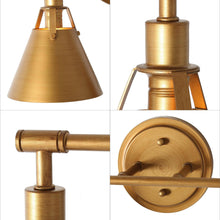 Ives 2-Light Gold Vanity Light