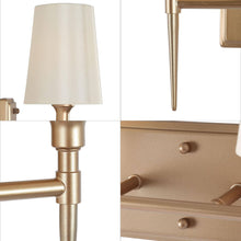 Sanantonio 2-Light Gold Vanity Light