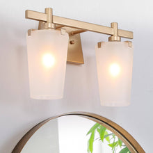 Baurlsillo 2-Light Gold Vanity Light