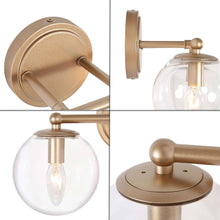 Putalisrea 1-Light Gold Vanity Light