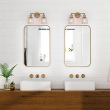 Hengrava 2-Light Gold Vanity Light