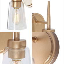 Barbatus 2-Light Gold Vanity Light