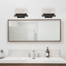 Rayuela 2-Light Wood Vanity Light