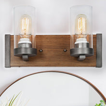 Beverly 2-Light Rust Vanity Light