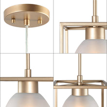 Lanstidiyma 1-Light Mini Gold Modern Pendant Light Fixtures