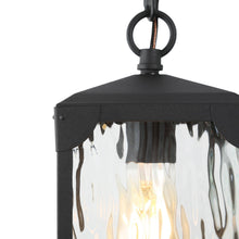 Yalumba 1-Light Mini Black Outdoor Pendant Light