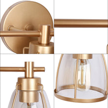 Eumeneia 3-Light Gold Vanity Light