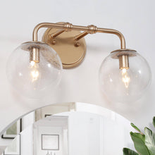 Thalictrum 2-Light Gold Vanity Light