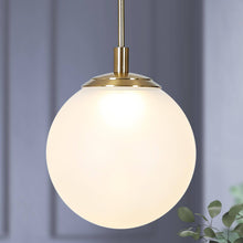 Maud 1-Light Mini Brass LED Pendant Light