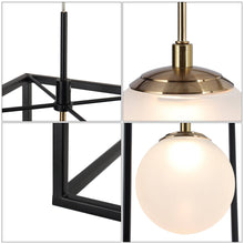 Betonicifolia 1-Light Mini Black LED Modern Pendant Light Fixtures