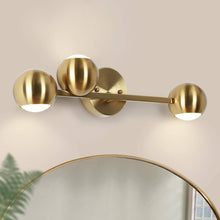 Stellevernic 3-Light Brass LED Vanity Light