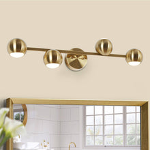 Stellevernic 4-Light Brass LED Vanity Light