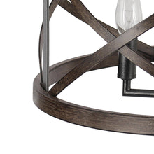 Amalthesianic 4-Light Small Brown Chandelier