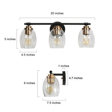 Gary 3-Lights Vanity Light 