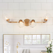 Isidore 4-Light Gold Vanity Light