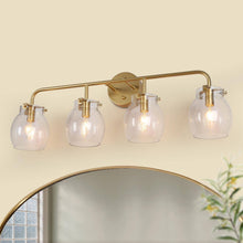 Octopetala 4-Light Gold Vanity Light