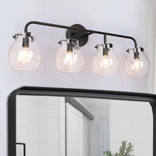 Caninavallar 4-Light Black Vanity Light