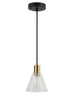 Amaduz 1-Light Mini Black Modern Pendant Light Fixtures