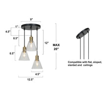 Amaduz 3-Light Chandelier