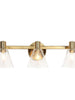 Amaduz 3-Light Brass Vanity Light