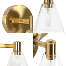 Amaduz 3-Light Brass Vanity Light