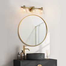 Amaduz 3-Light Brass Vanity Light