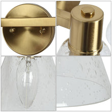 Kendyleigh 2-Light Brass Vanity Light