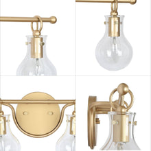 Phosphenes 4-Light Gold Vanity Light