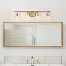 Phosphenes 4-Light Gold Vanity Light