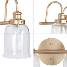 Rhiannon 4-Light Gold Vanity Light