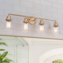 Hengrava 4-Light Gold Vanity Light