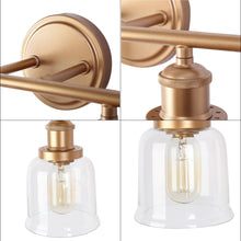 Hengrava 4-Light Gold Vanity Light