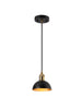 Nephropsidae 1-Light Mini Black Modern Pendant Light Fixtures