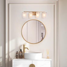 Gormoric 4-Light Gold Vanity Light