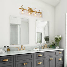 Borislav 4-Light Gold Vanity Light