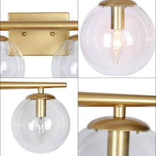 Kisiotlo 4-Light Gold Vanity Light