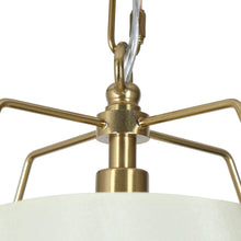 Fossa 1-Light Medium Brass Modern Pendant Light Fixtures