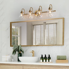 Thimbleweed 4-Light Gold Vanity Light