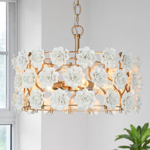 Arianiser 3-Light Small Gold Chandelier