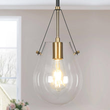 Colby 1-Light Mini Black Modern Pendant Light Fixtures