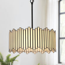 Hemaaolay 4-Light Small Black Chandelier