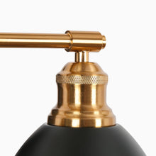 Despotes 4-Light Black and Brass Vanity Light