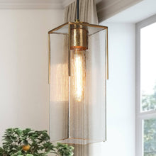 Athanasia 1-Light Mini Brass Modern Pendant Light Fixtures