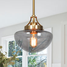 Astragalus 1-Light Mini Brass Modern Pendant Light Fixtures